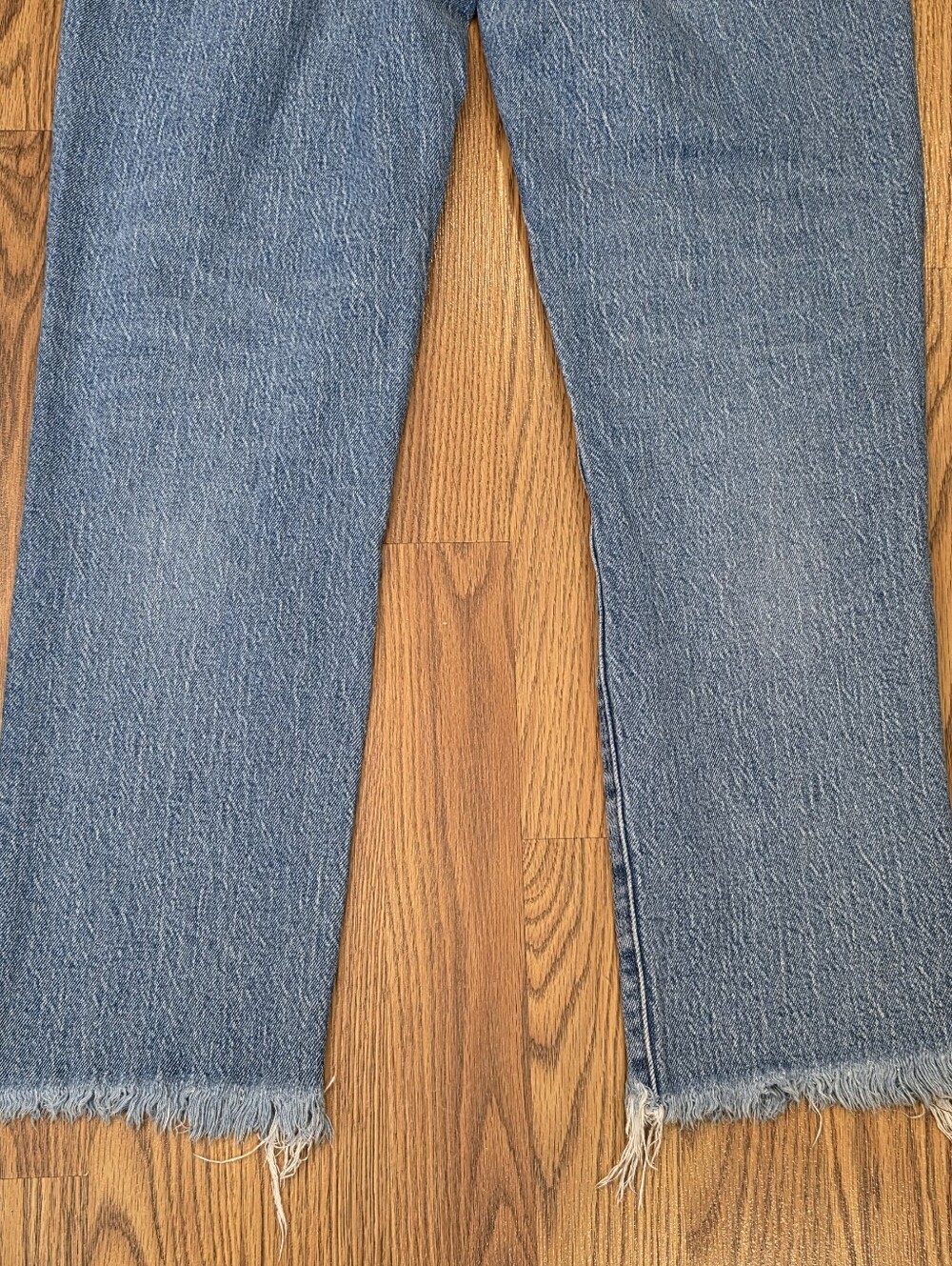 Madewell The Perfect Vintage Jean Women's Size 28 High Rise Frayed Raw Jeans - Picture 12 of 13